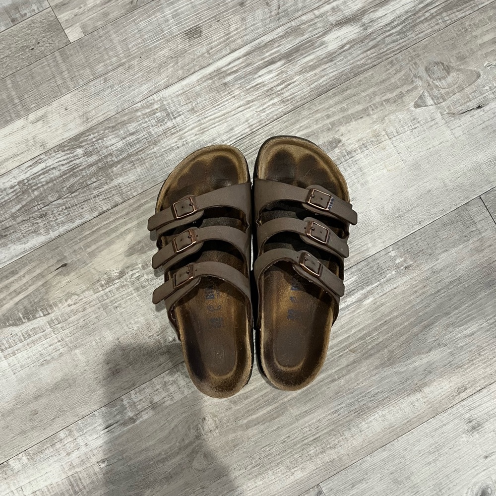 Brown Birkenstocks